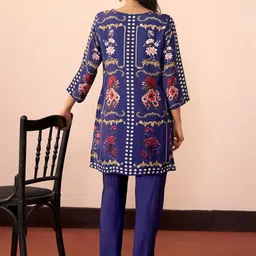 Anouk Printed Round Neck Tunic & Trousers Co-Ords image 5