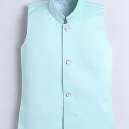 FOURFOLDS Boys Embroidered Sherwani Set & Trouser image 5