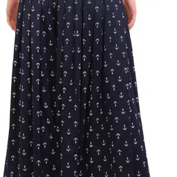 bitcoin Women Regular Fit Dark Blue Lycra Blend Trousers image 2