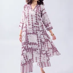TOOCHKI Print Fit & Flare Midi Dress-picture-33