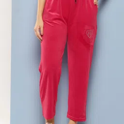 CORSICA Women Cotton Original High-Rise Regular Fit Cropped Trousers-image-64