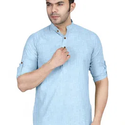 ZELINCO Men Thread Work Kurta-picture-33