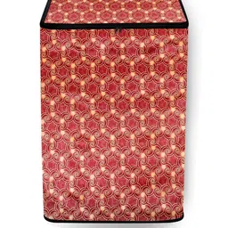 The Furnishing Tree Maroon PVC Washing Machine Covers-picture-26