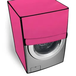 The Furnishing Tree Magenta PVC Washing Machine Covers-picture-40