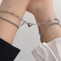 P. R. PRINTS Unisex Link Bracelet image 5