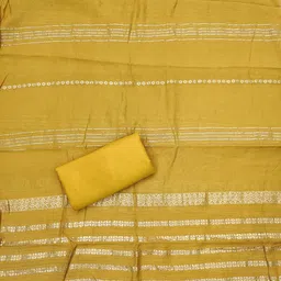 Panzora Embroidered Unstitched Dress Material image 4