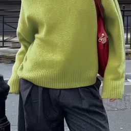 StyleCast Round Neck Pullover Sweater-image-88