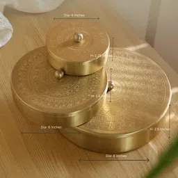 sanatan siddhi Spice Set Brass image 4