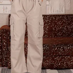 GRX Women Straight Fit High-Rise Cotton Parachute Trouser-picture-19