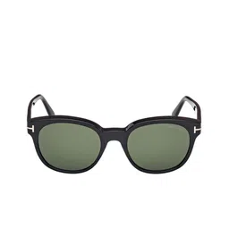 Tom Ford Men Round Sunglasses with UV Protected Lens FT1180 53 01N image 3