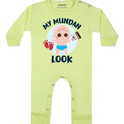 Arvesa My Mundan Look Printed Bodysuit-picture-35