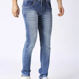 TCI Men Slim Fit Heavy Fade Jeans image 5