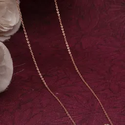 ARISTAL Jewellery Women Rose Gold Artificial Stones Studded Heart Necklace image 3