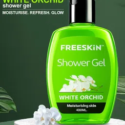 Freeskin White Orchid Shower Gel- 400 ml image 5