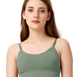 Moda Rapido Women Pack of 4 Full Coverage Lightly Padded Camisole Bra image 4