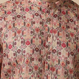 filori studio FILORI Men Ethnic Motifs Printed Kurta image 5