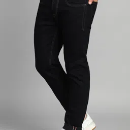 killer Men Slim Mid Rise Dark Blue Jeans image 3