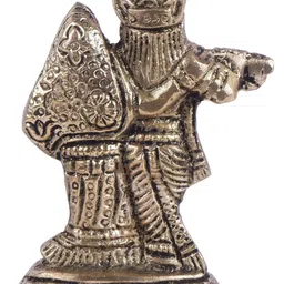 JY Yellow Religious Idol Showpiece image 2