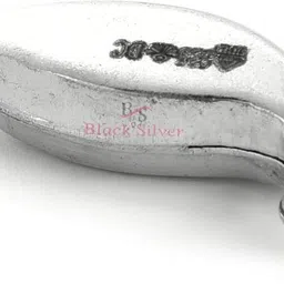 dhruvs collection Black Silver 925 Banana - Kela for Pooja, Mandir Decoration & Gifting Decorative Showpiece - 4 cm image 5