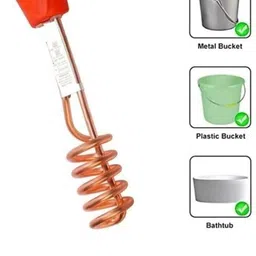 copper 2000 W Shock Proof Immersion Heater Rod-image-1