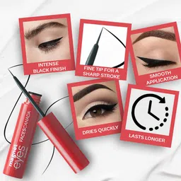 faces canada Magneteyes Range Trio Pack | Kajal + Eyeliner + Mascara | Lightweight image 3