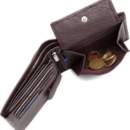 wildhorn Men Brown Genuine Leather RFID Wallet - Regular Size image 5