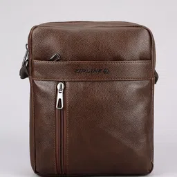 zipline Tan Men Sling Bag Side Bag For Men / Sling Bag For Men / Crossbody Messenger Bag /Travel Sling Bag-picture-12