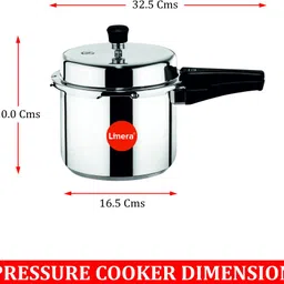 limera Premio 5 L Induction Bottom Pressure Cooker image 2
