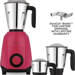 bajaj Ninja New pink mixer grinder 750 W Mixer Grinder image 5