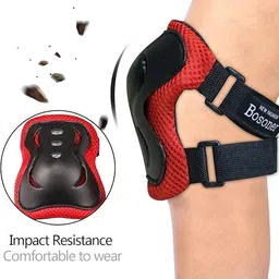 crazybuy Kids/Youth Knee Pad Elbow Pads Guards Protective Gear Set for Roller Skates Skating Guard Combo image 3