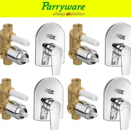 parryware Praseo concealed Diverter Body with Concealed Upper Part set of 4 pic 330 Diverter Faucet-picture-19