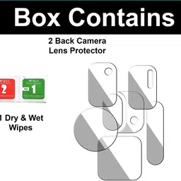 Litekart Back Camera Lens Glass Protector for Vivo V50e, With 9H Hardness, Anti-Shock, Air Bubble Free, Ultra HD image 4