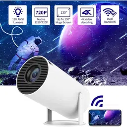 TOPPRO HY300 4K Support Native 720P Android 11 Wifi BT Freestyle Auto Keystone (4500 lm) Portable Projector-picture-38