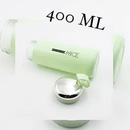 dhanak sales Portable Vacuum Insulated Stainless Steel Water Bottle in Light Blue 400 ml Water Bottle image 4