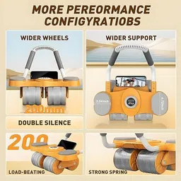 pixna Arrival Exercise Ab Wheel Roller Fitness Abdominal Ab Exerciser image 2
