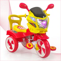 dash Stylish Kids Tricycle With Light and music, under Seat Storage 2 to 5 Years DASH1_Victor_DX-Red Tricycle-picture-10