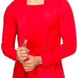 rds fashion Men Full Sleeve Red Shrug-picture-22