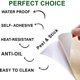 lustichome Vinyl Decorative Multicolor Wallpaper image 3