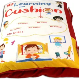 vrindaenterpris Learning Pillow Microfibre Animals Cushion Pack of 1-picture-11