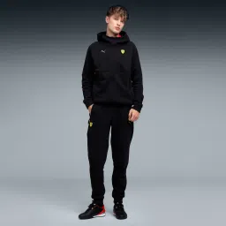 puma Ferrari PUMATECH Men's Medium Rise Fleece Pants image 3