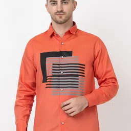 MODERNITY Men Comfort Slim Fit Printed Casual Shirt-picture-14