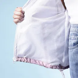 glitchez Camouflage Hooded Oversized Bomber Jacket image 3