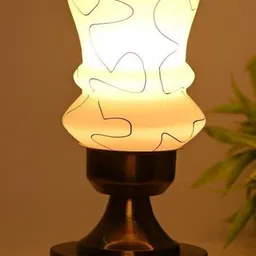 1ST TIME White Glass Cylinder Table Lamps-image-15