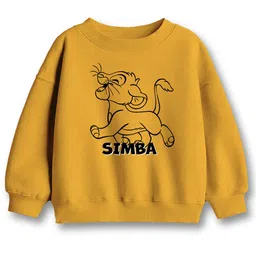 x2o Kids Lion King Printed Pullover Cotton Sweatshirt-picture-21