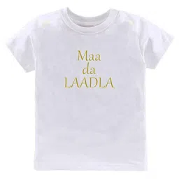 KAVEE Kids Typography Printed Pure Cotton T-shirt-image-98