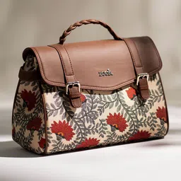 ZOUK Floral Printed Satchel-image-24
