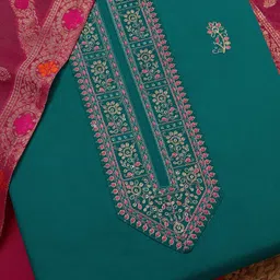 Soch Embroidered Unstitched Dress Material image 2