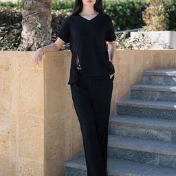 SANSKRUTIHOMES Women Cotton Top With Trouser Co-Ords-picture-6