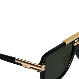 DressBerry Unisex Browline Sunglasses with UV Protected Lens DBSG24-LH132-BK-Black image 4