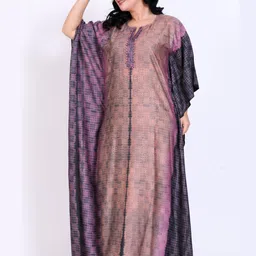 SILK N STYLES Printed Maxi Nightdress image 5